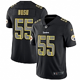 Nike Steelers 55 Devin Bush Black Impact Rush Limited Jersey Dyin,baseball caps,new era cap wholesale,wholesale hats